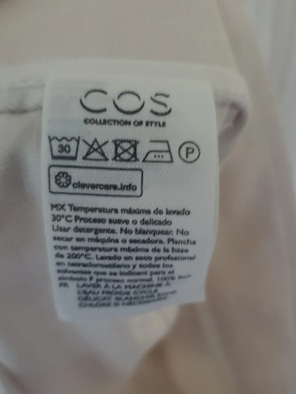 COS High Rise Wide Leg Linen Pants Trouser Size 6 Ivory Minimal Neutral NWOT